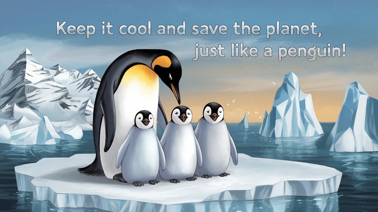 Chillin_with_Penguin_Puns_Eco-Friendly_Living