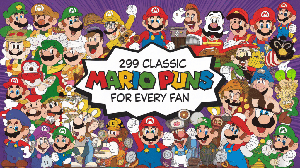 Classic Mario Puns for Every Fan