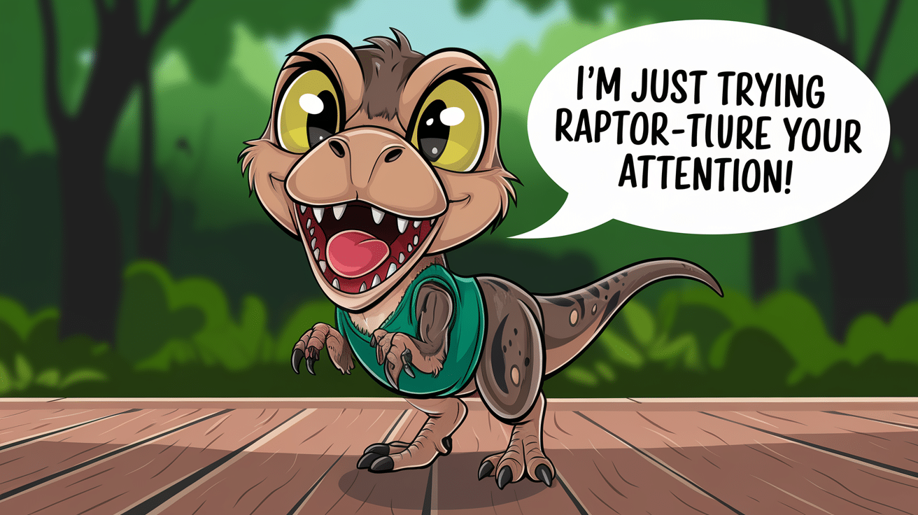 Clever Raptor Puns