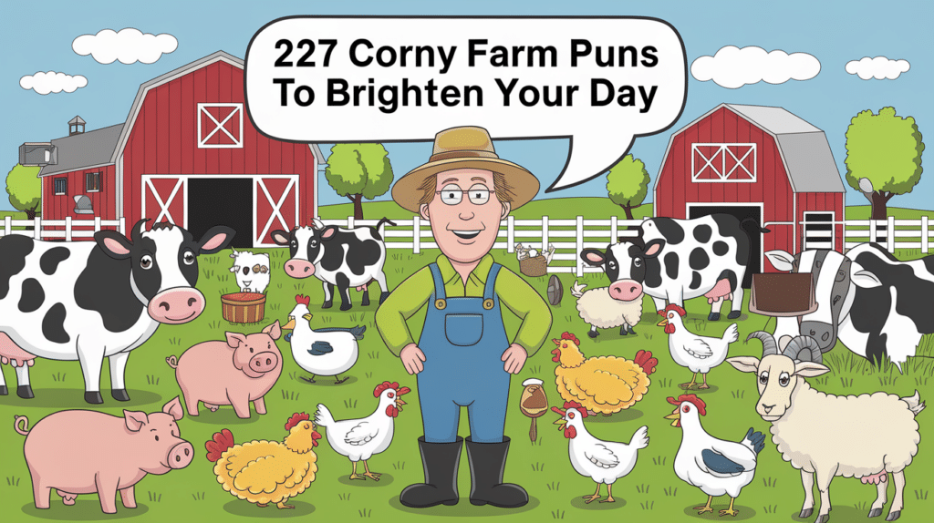 Corny Farm Puns to Brighten Your Day