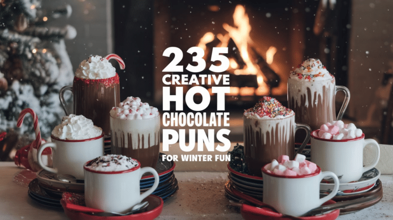 Creative Hot Chocolate Puns for Winter Fun