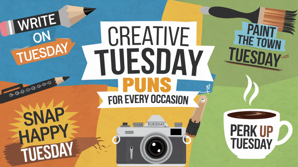 Creative Tuesday Puns for Every Occasion