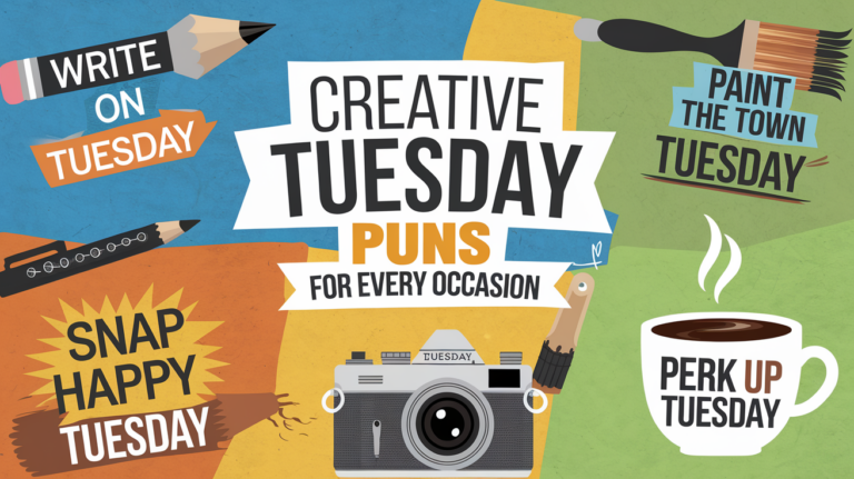 Creative Tuesday Puns for Every Occasion