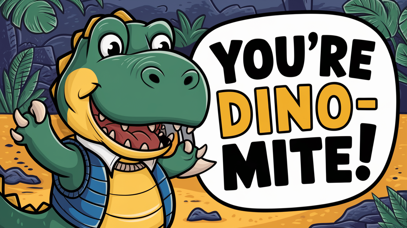 Cutesy Dino Puns