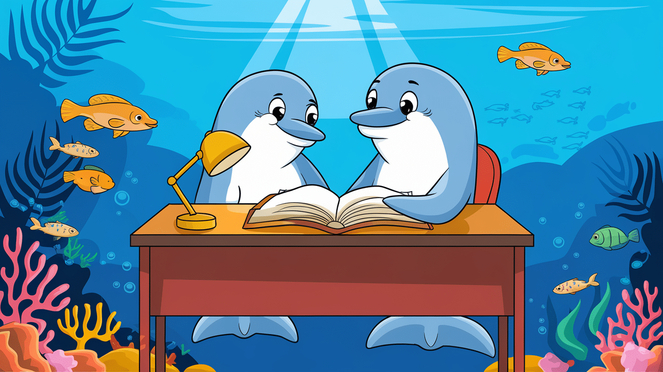 Dolphin_Business_and_School_Puns