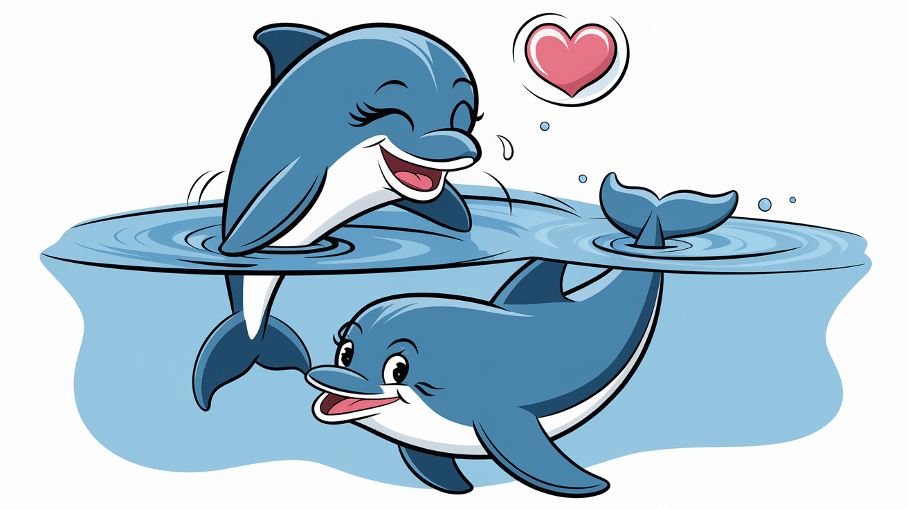 Dolphin_Love_and_Relationship_Puns