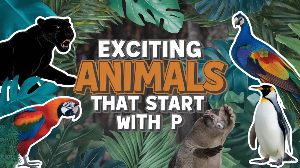 Exciting Animals That Start with P