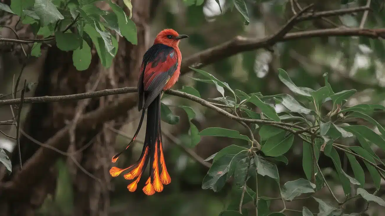 Flame-tailed_Bird