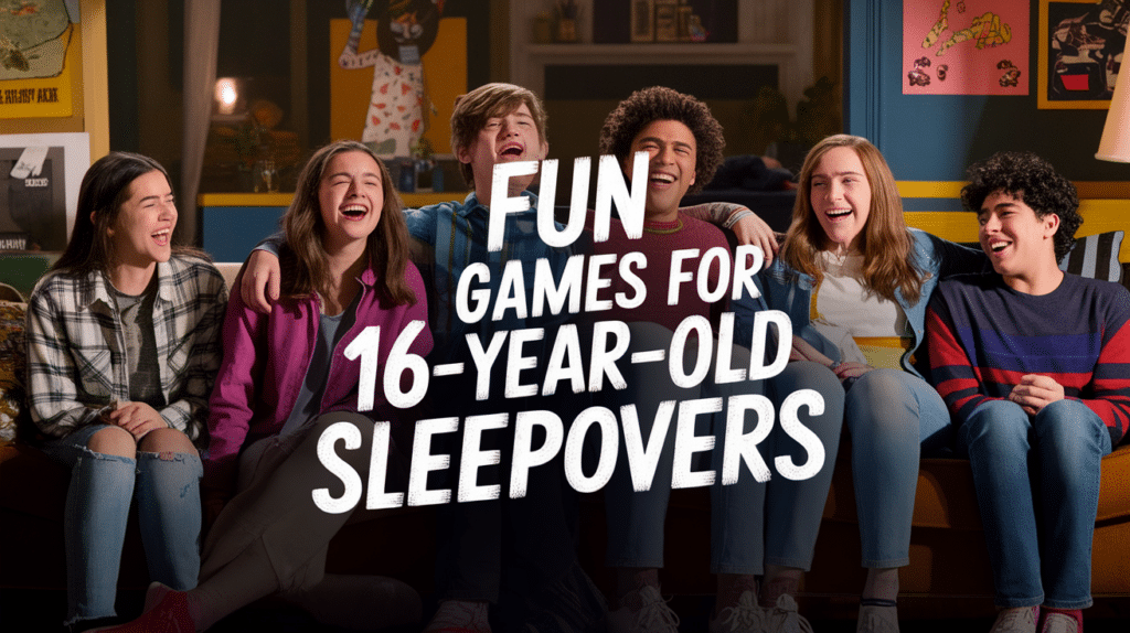 Fun Games for 16 Year Old Sleepovers