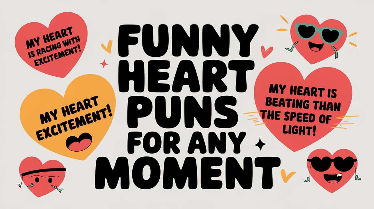 Funny Heart Puns for Any Moment