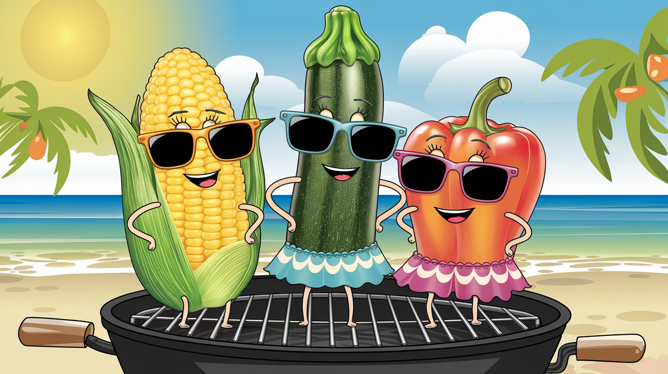 Funny_Veggie_BBQ_Puns