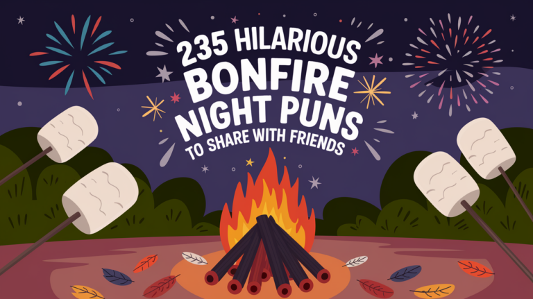 Hilarious Bonfire Night Puns to Share with Friends