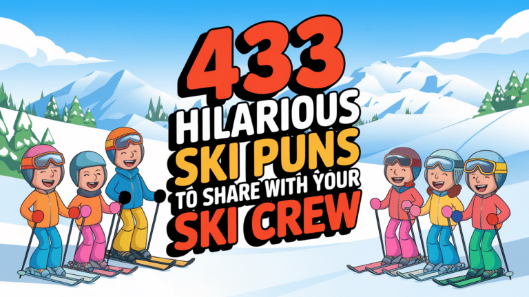 Hilarious Ski Puns to Share with Your Ski Crew