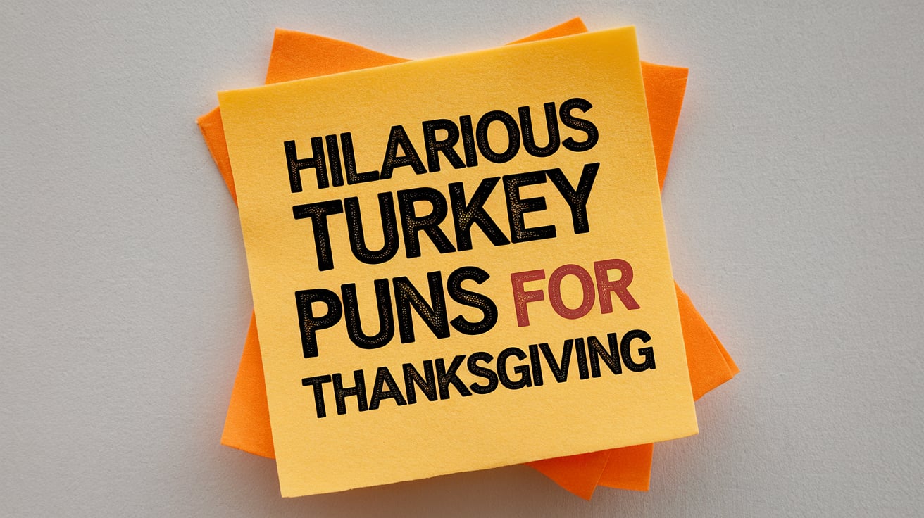 Hilarious Turkey Puns for Thanksgiving