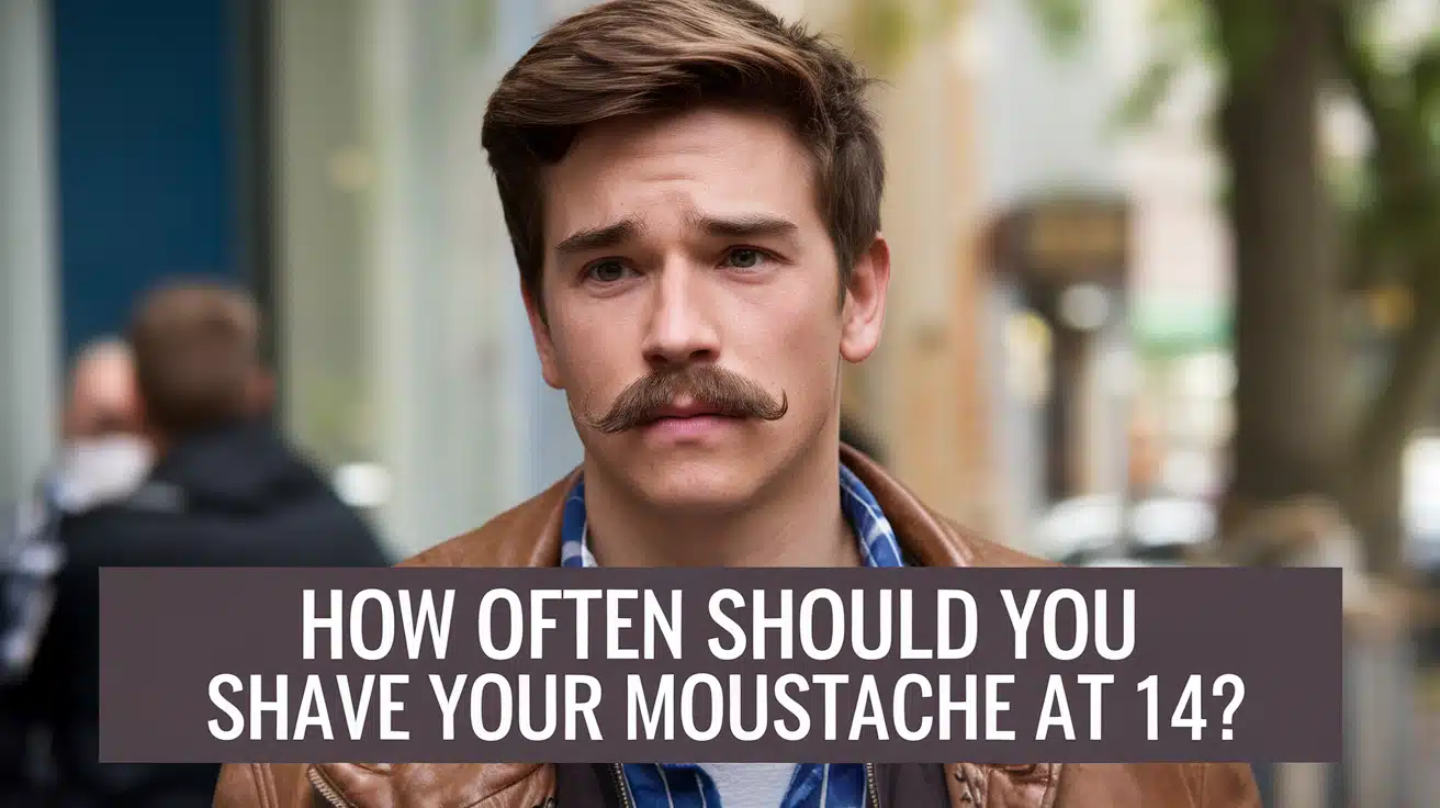 How Often Should You Shave Your Moustache at 14?