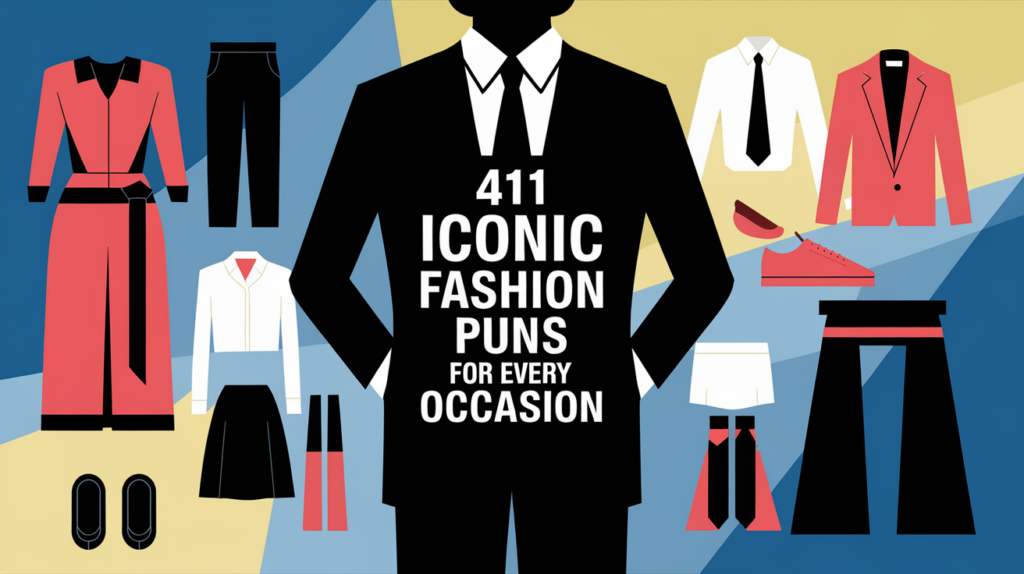 Iconic Fashion Puns for Every Occasion