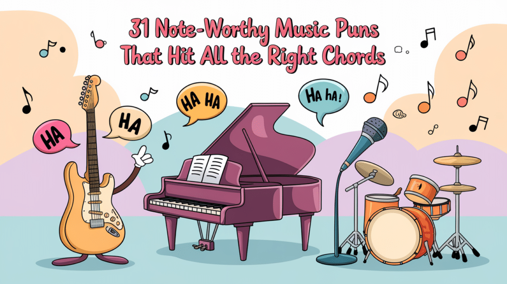 Note-Worthy Music Puns That Hit All the Right Chords