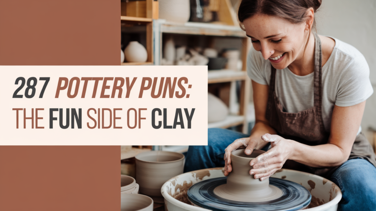 Pottery Puns: The Fun Side of Clay