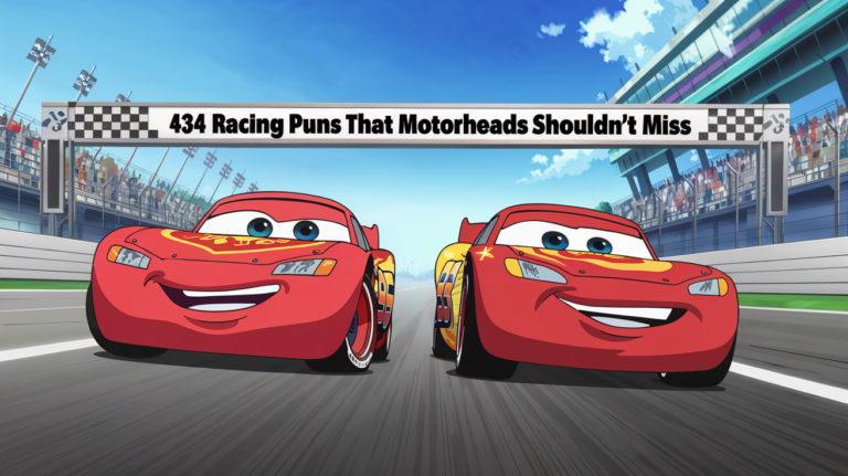 Racing Puns That Motorheads Shouldn't Miss