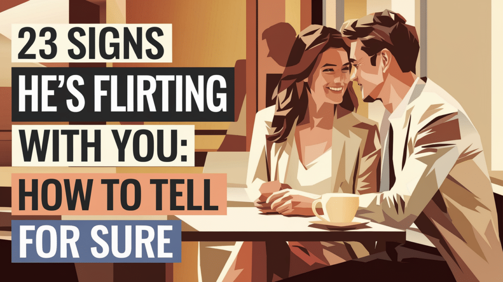 Signs He's Flirting With You: How To Tell for Sure