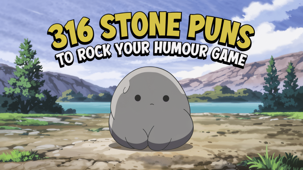 Stone Puns To Rock Your Humour Game