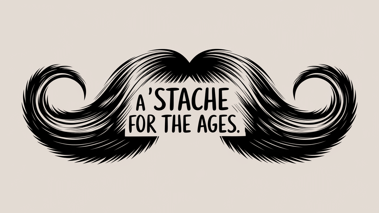 The Art of Moustache Puns- A Comedic Exploration