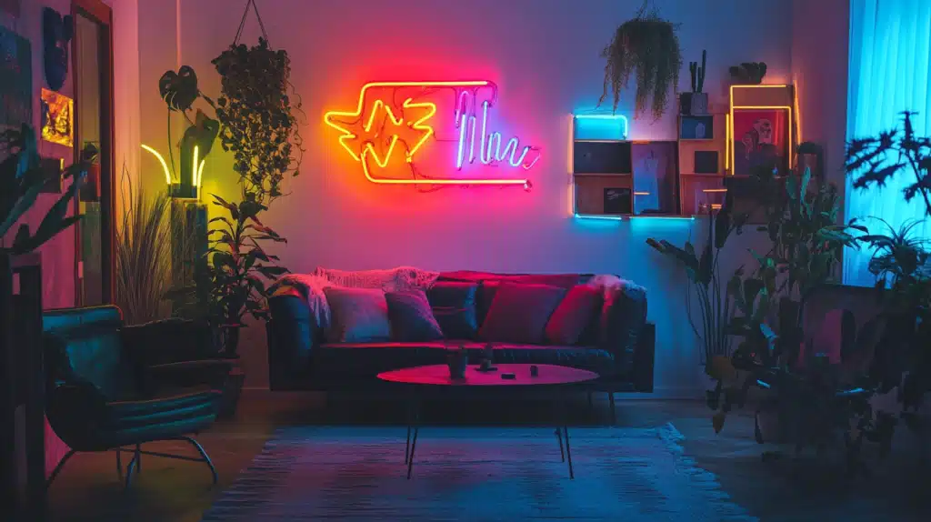 Top 5 Creative Ways to Use Neon Signs in Your Home