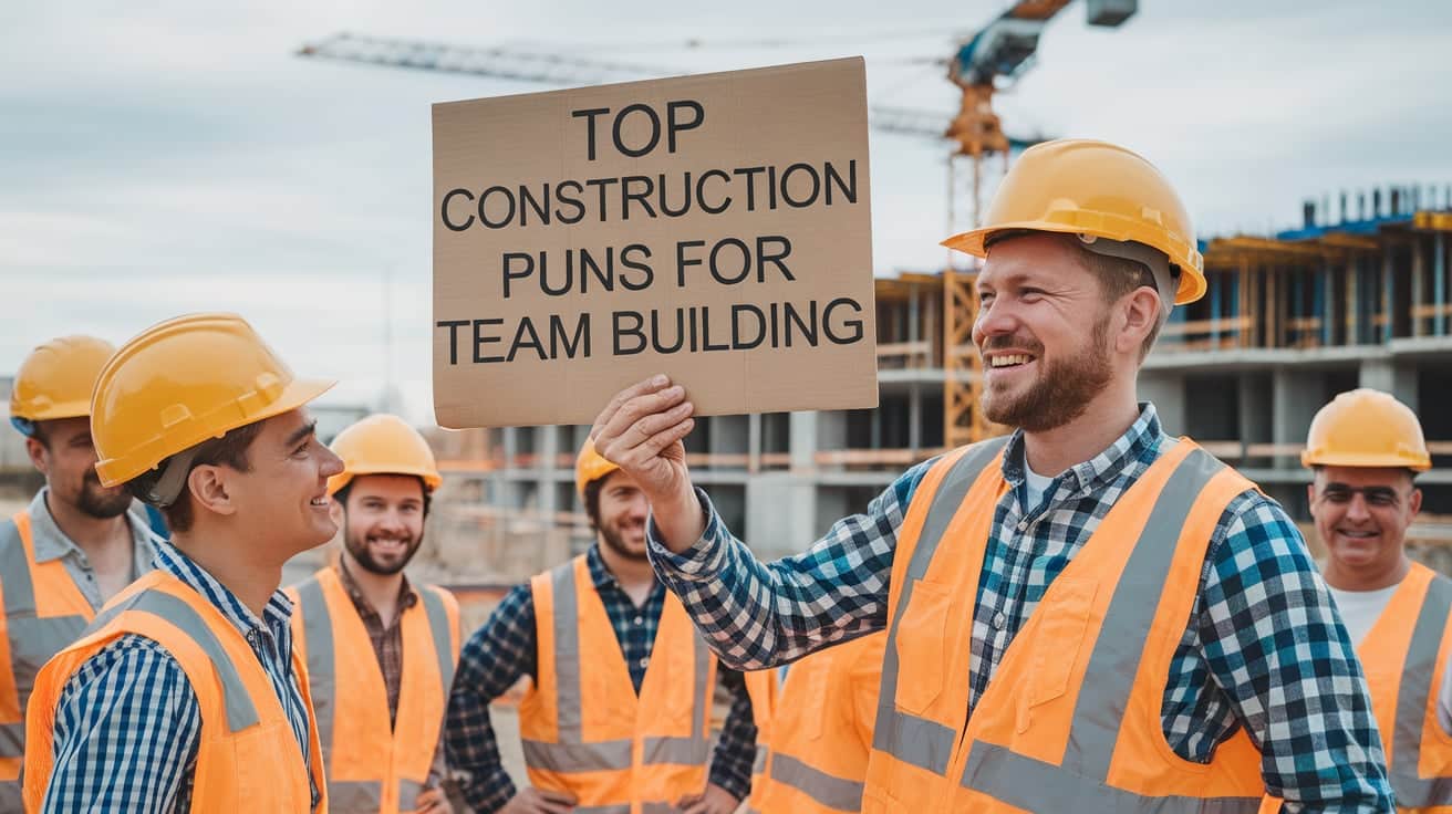 Top Construction Puns for Team Building