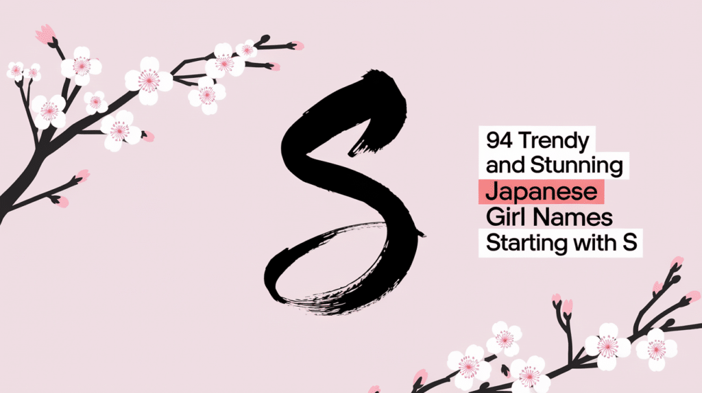 Trendy and Stunning Japanese Girl Names Starting with S