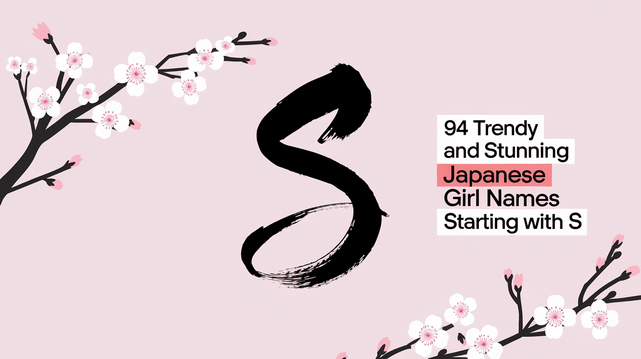 94 Trendy and Stunning Japanese Girl Names Starting with S - Meredith Plays