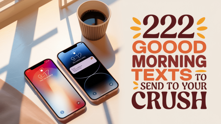 Unique Good Morning Texts to Send to Your Crush