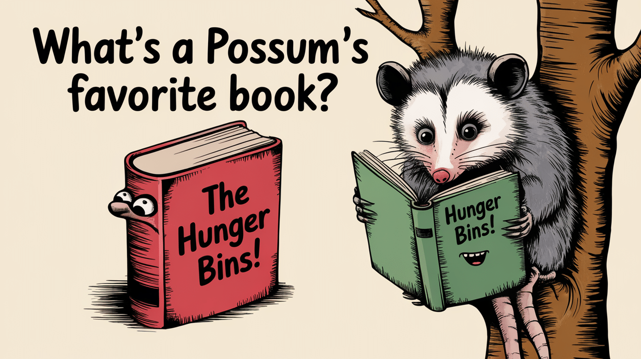 Whats_a_possums_favorite_book_The_Hunger_Bins