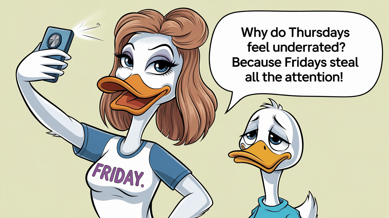 Why do Thursdays feel underrated? Because Fridays steal all the attention!