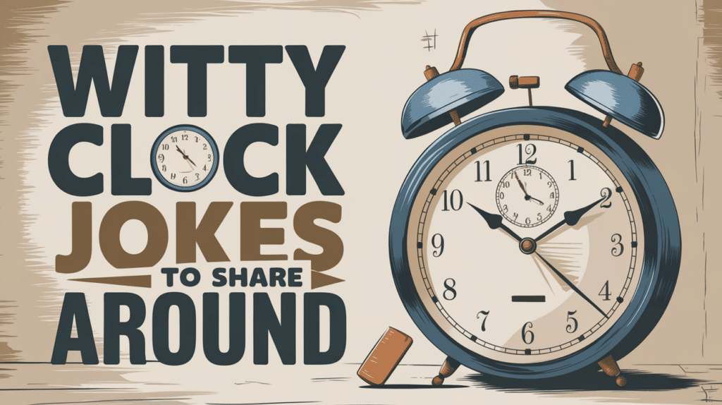 Witty Clock Jokes to Share Around