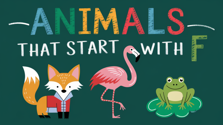 animals that start with f