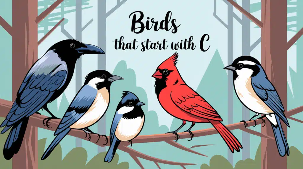 birds that start with c