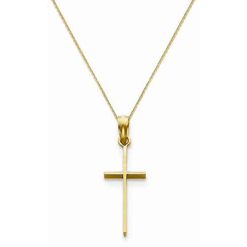 The Tradition of Gifting Gold Cross Necklaces to New Mothers