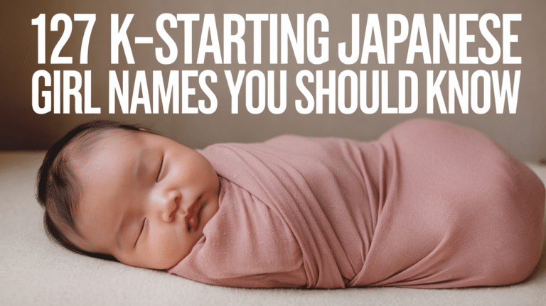 japanese girl names starting with k