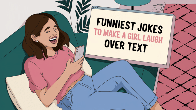 jokes to make a girl laugh over text