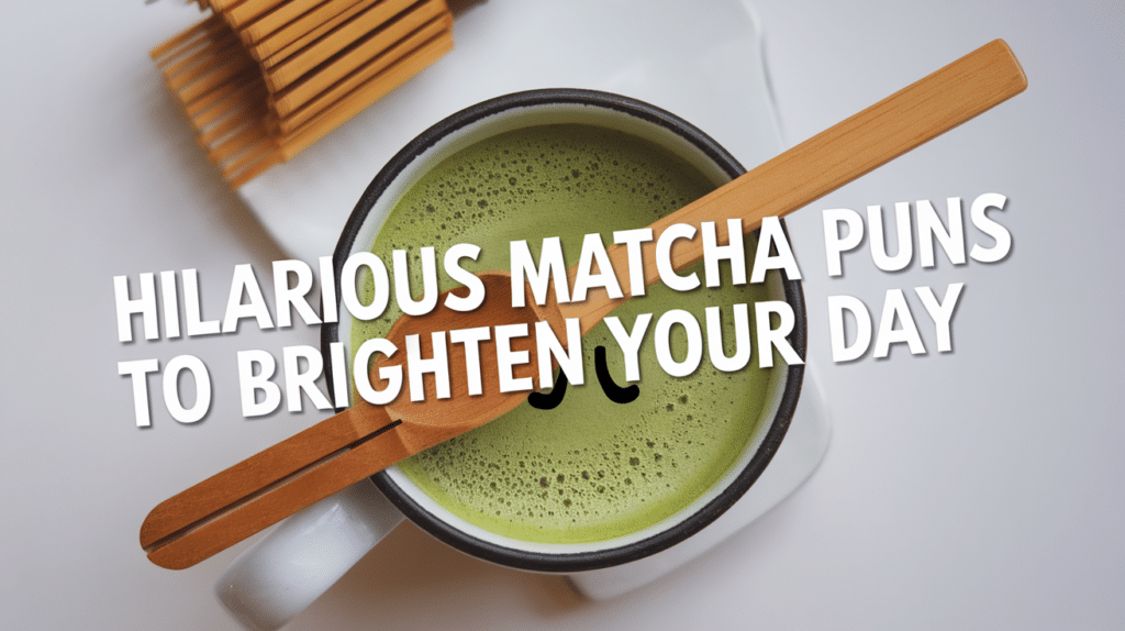 matcha puns