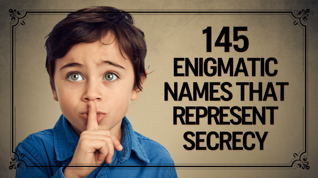 names that mean secret