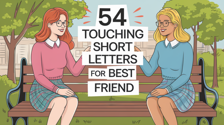 short letter for best friend