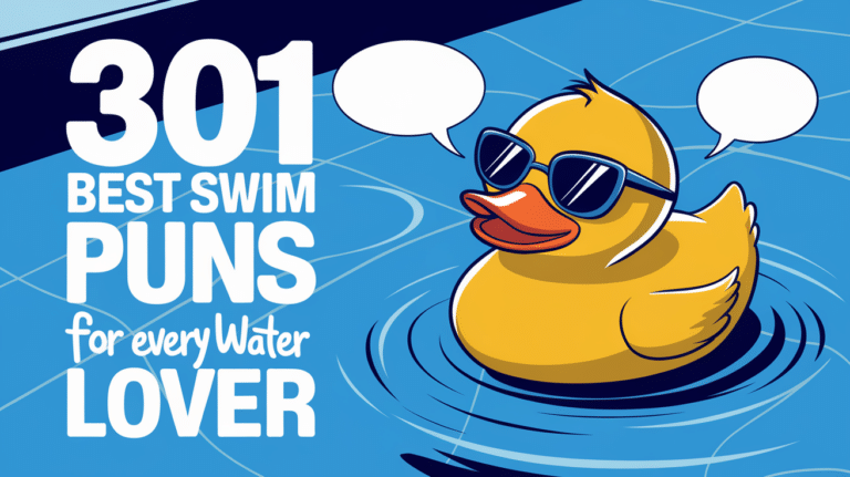 swim puns