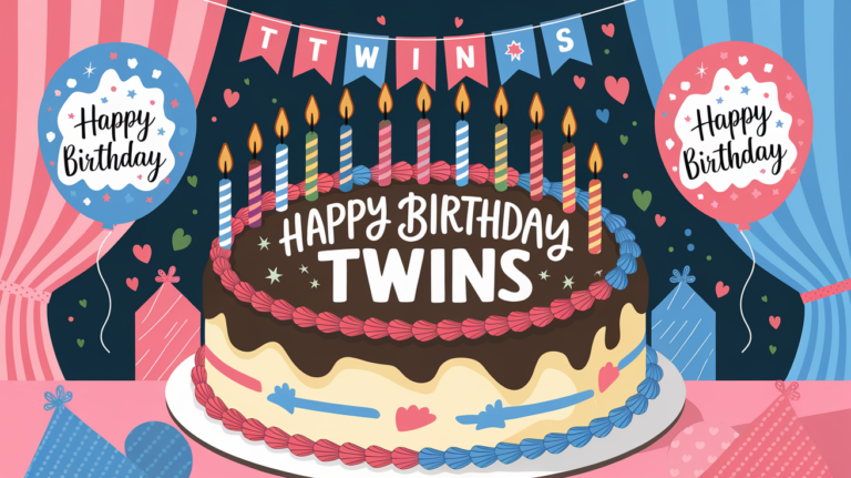 twins birthday wishes