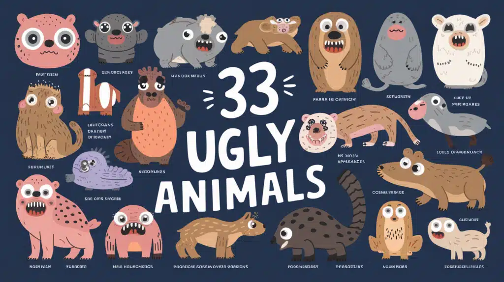 ugliest animals