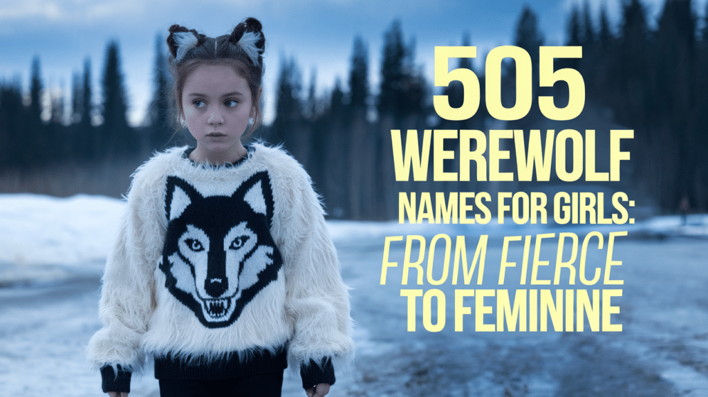 werewolf names girl