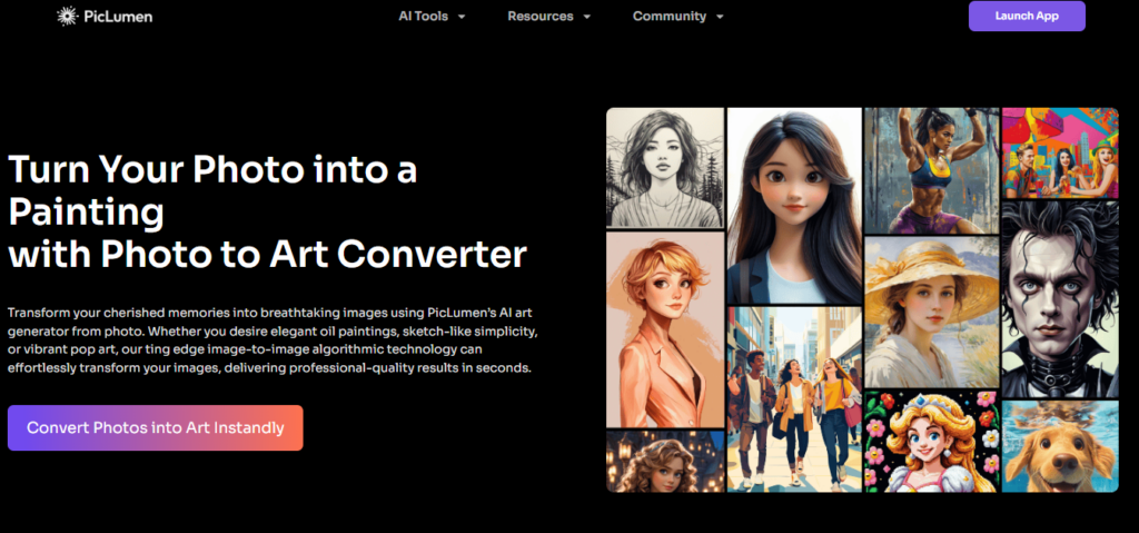 PicLumen’s Photo to Art Converter – Where Technology Meets Creativity