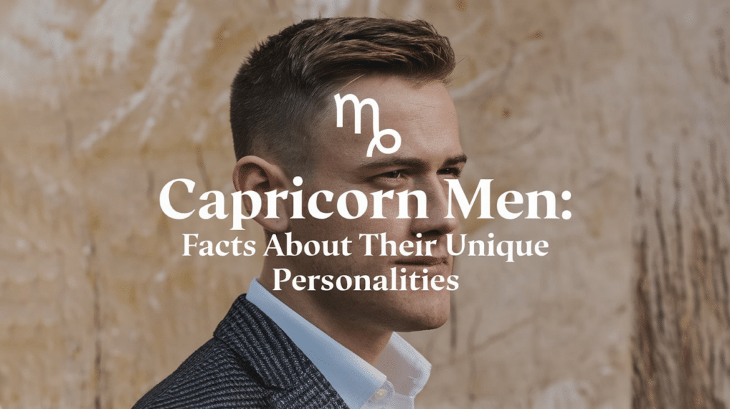 Capricorn Men: Facts About Their Unique Personalities