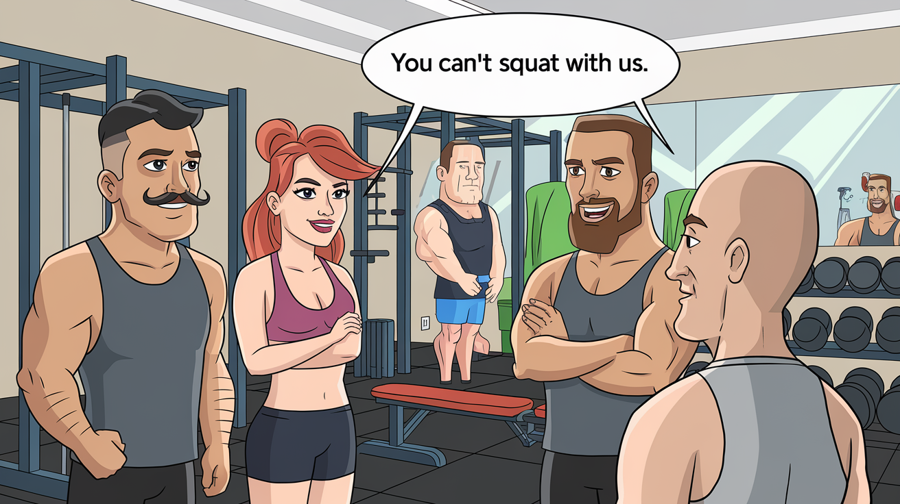 You_cant_squat_with_us