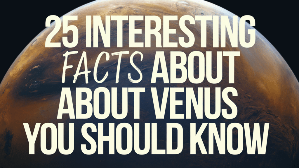 facts about venus